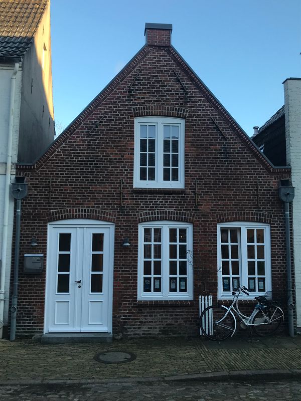 Das Haus der Familienberatung Die Krücke in der Kirchenstraße 14 in Friedrichstadt